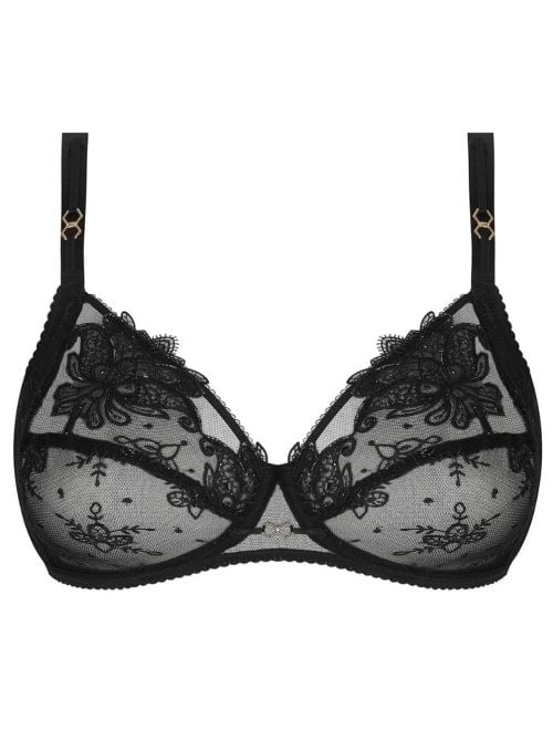 Diva Glamour wired bra, black