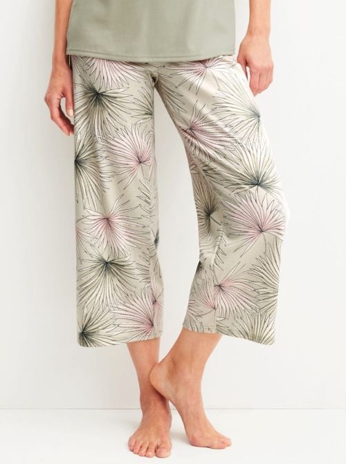 Leaf Dreams Pyjamas 7/8 pants CALIDA