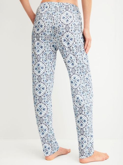Pantaloni Favourites Tiles in cotone, con tasche