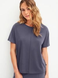 T-Shirt Natural Loungewear, graystone