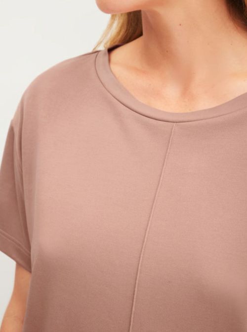 T-Shirt Natural Loungewear, timeless taupe