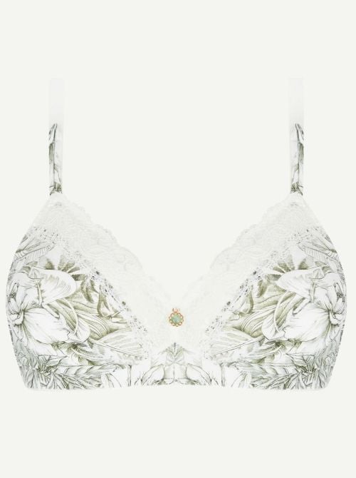 Reggiseno Senza Ferretto &Eacute;chapp&eacute;e Green