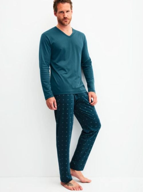 Pantaloni del pigiama in cotone e modal