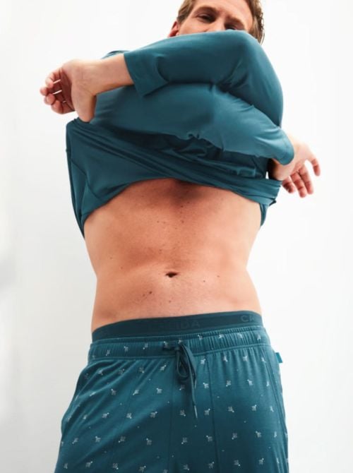 Pantaloni del pigiama in cotone e modal