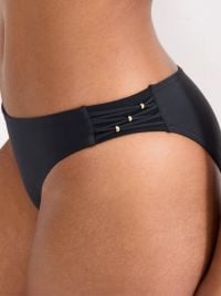 Palina Love by The Sea slip per bikini, nero