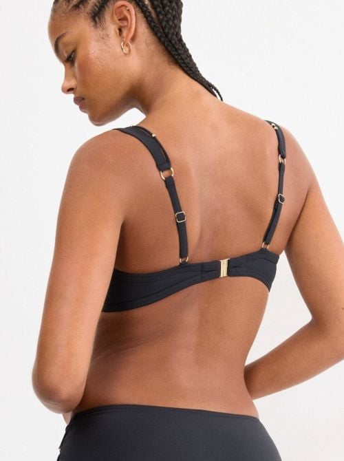 Palina Love by The Sea bikini top, black