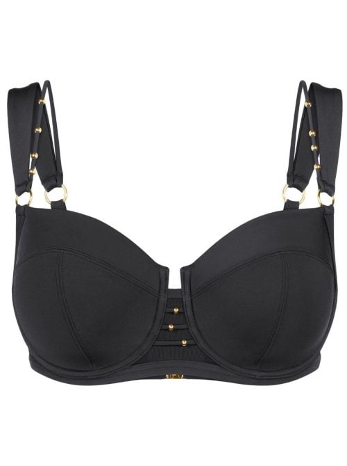 Palina Love by The Sea bikini top, black
