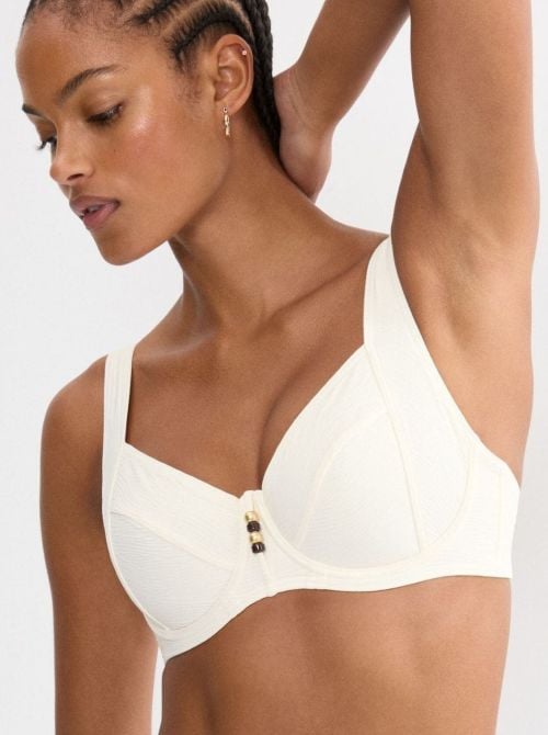 Summer Dune Wired Bikini Bra, Ivory TRIUMPH BEACHWEAR