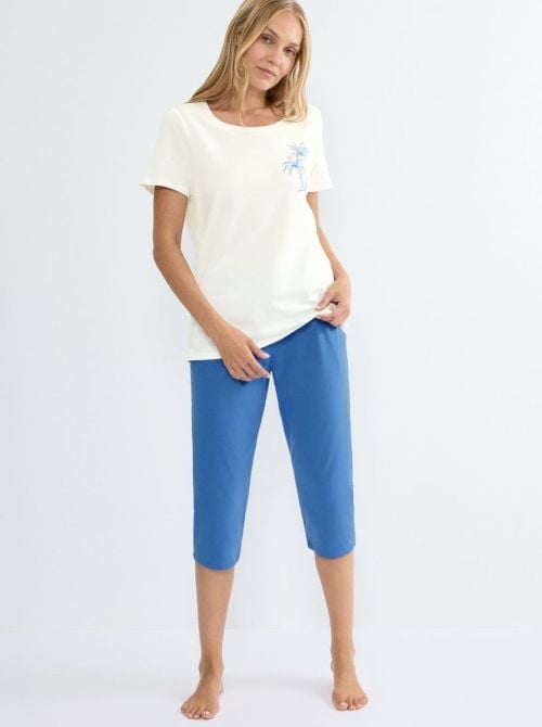 Pigiama Capri in jersey puro cotone TRIUMPH