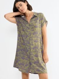 Boyfriend Camicia da notte in Viscosa
