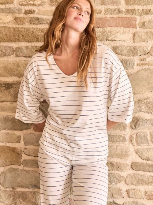 Pigiama donna in puro cotone
