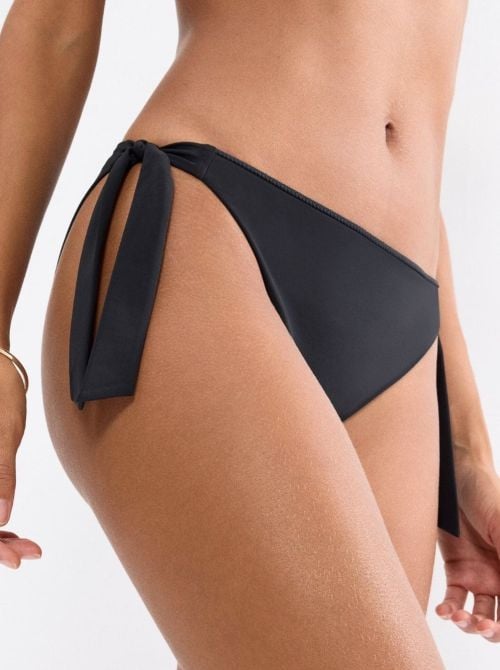 Summer Twist  Slip Tai per bikini, nero