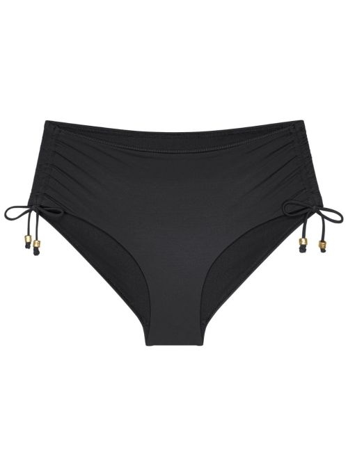 Summer Twist  Slip Maxi per bikini, nero