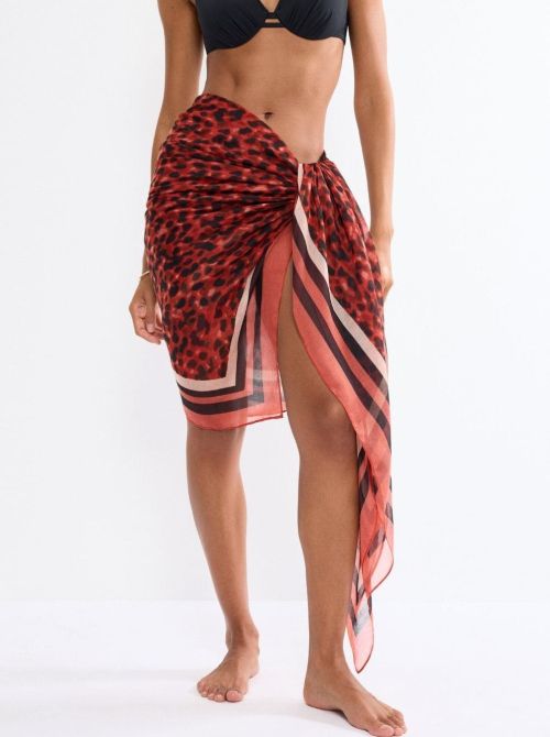 Beach MyWear Pareo, brown combination
