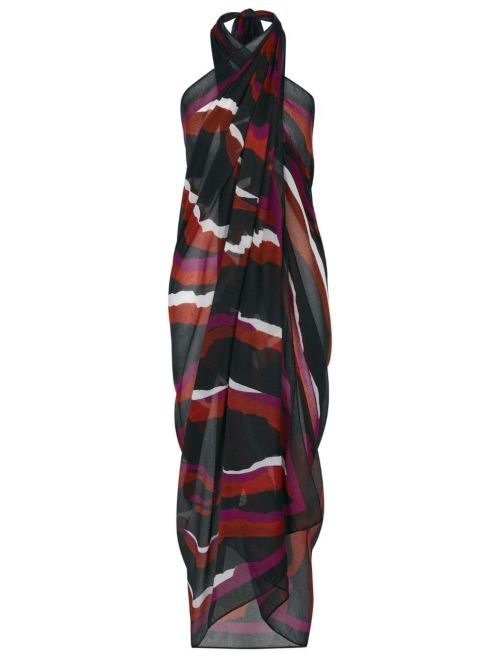 Beach MyWear Pareo, brown dark combination
