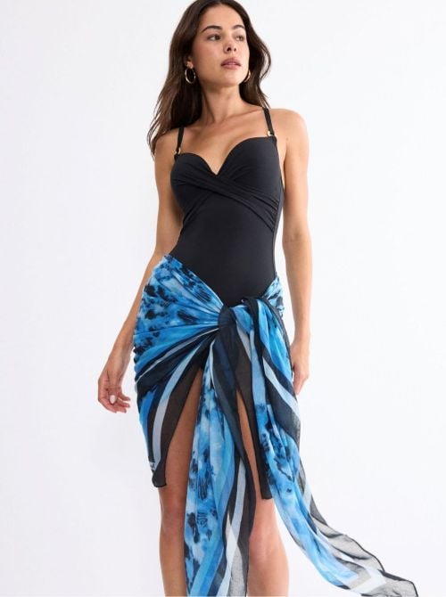 Beach MyWear Pareo, blue dark combination