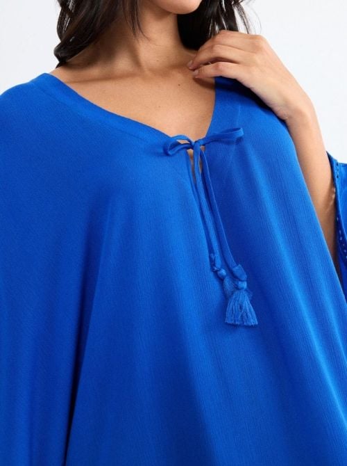Beach MyWear Kaftano, blu elettrico