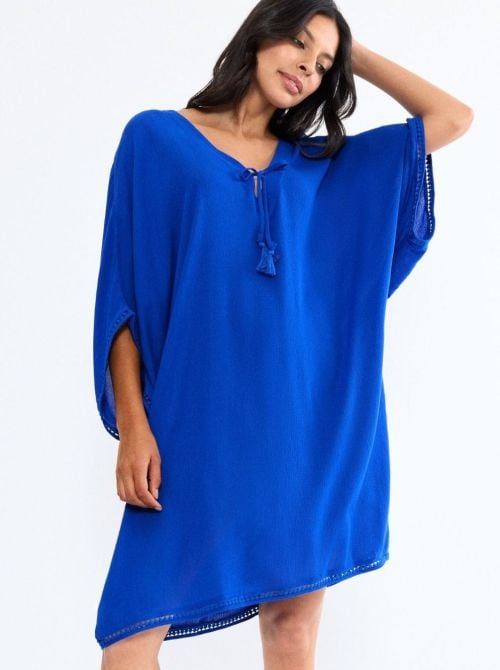 Beach MyWear Kaftano, blu elettrico