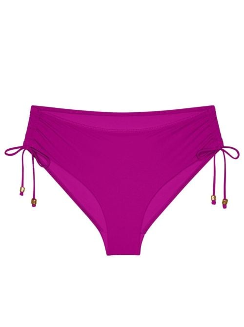 Summer Twist Slip Midi per bikini, lampone