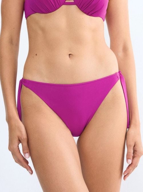 Summer Twist  Slip Tai per bikini, lampone