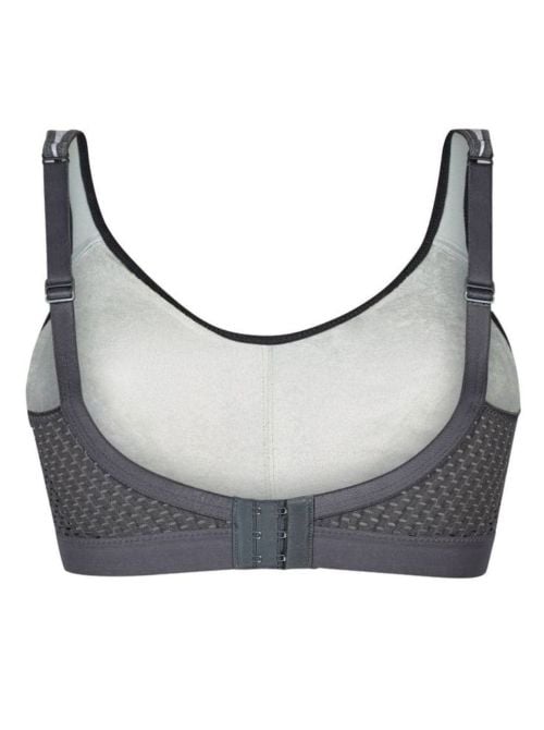 5527 reggiseno sportivo senza ferretto, heather grey