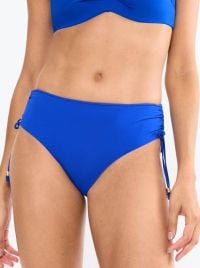 Summer Twist Midi Brief for bikini, blue