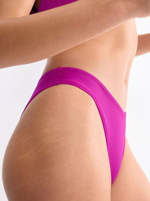 Summer Twist  Slip Brazilian per bikini, lampone