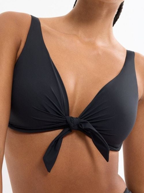 Summer Twist Reggiseno mare con ferretto , nero