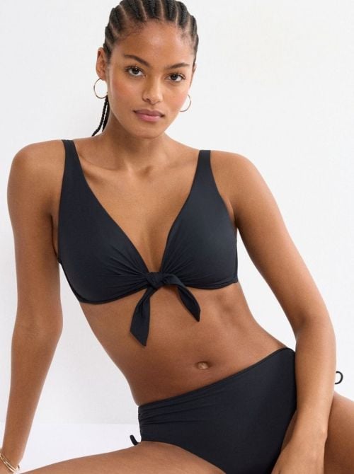 Summer Twist Reggiseno mare con ferretto , nero