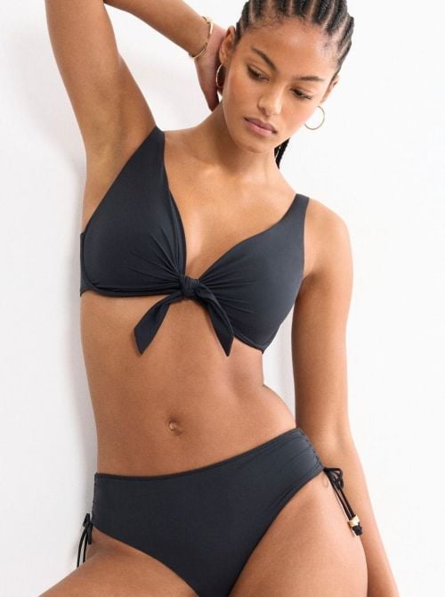 Summer Twist Reggiseno mare con ferretto , nero