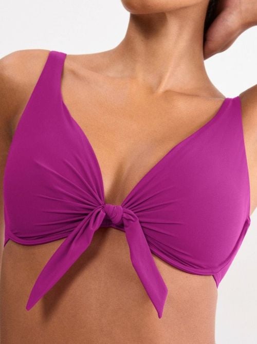 Summer Twist Reggiseno mare con ferretto , lampone