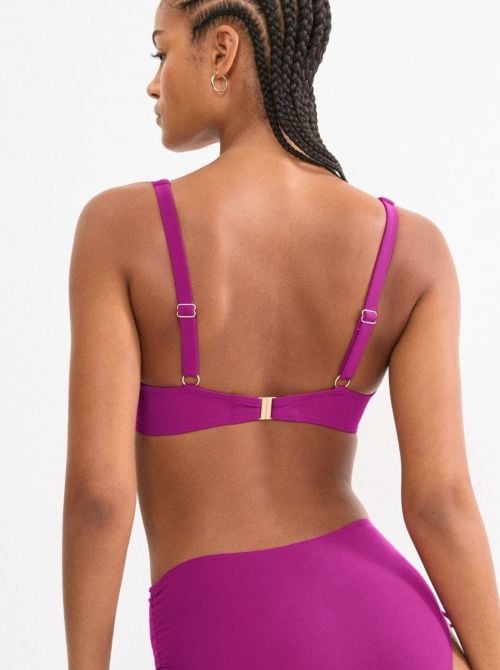 Summer Twist Reggiseno mare con ferretto , lampone