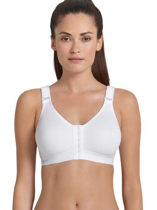 5523 reggiseno con apertura frontale, bianco