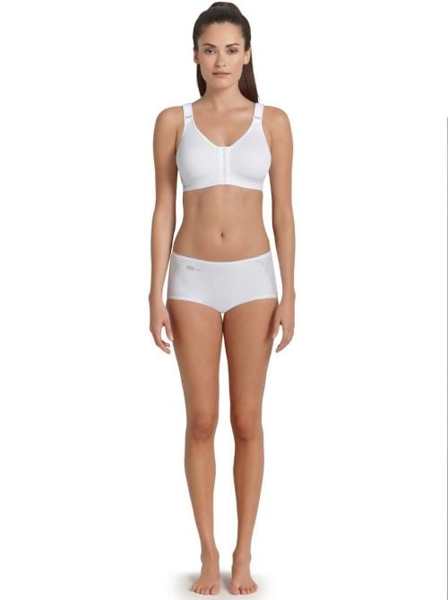 5523 reggiseno con apertura frontale, bianco