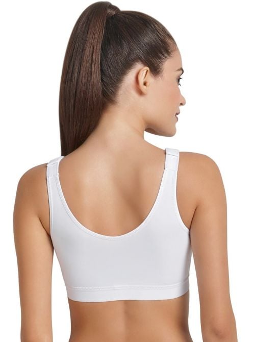 5523 reggiseno con apertura frontale, bianco