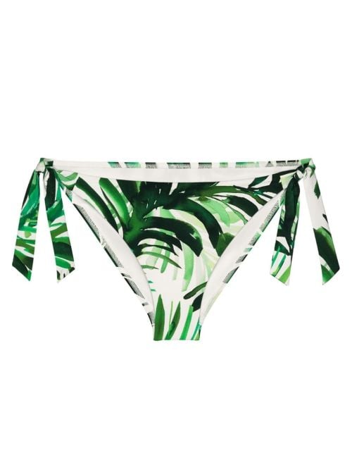 Summer Palm Slip per bikini, Green Comb