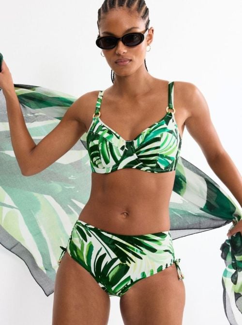 Summer Palm Reggiseno per bikini, Green Comb