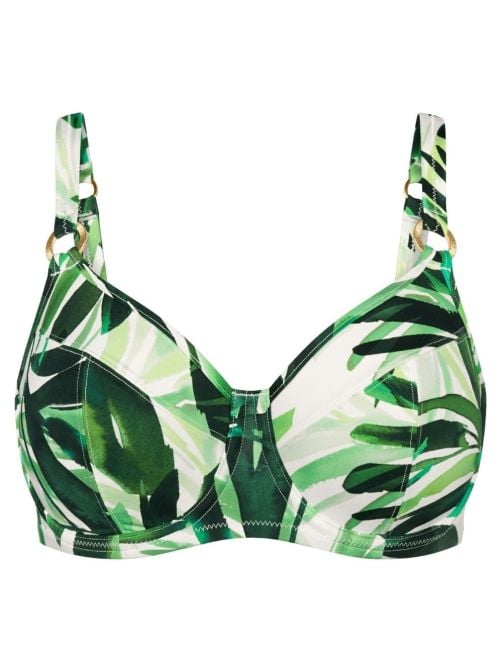 Summer Palm Reggiseno per bikini, Green Comb