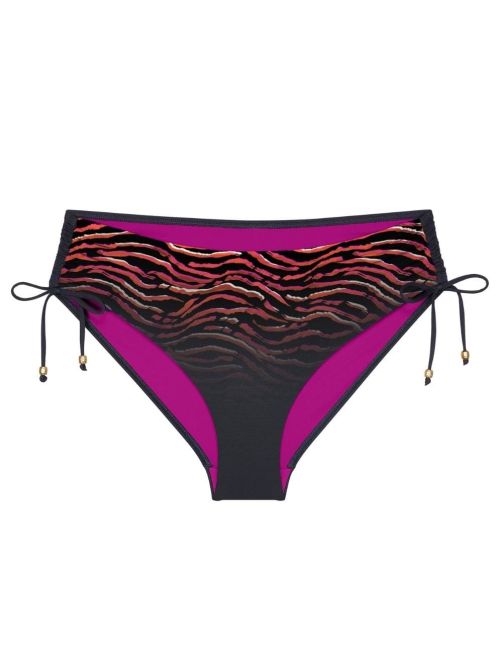 Summer Wild Slip Midi per bikini, Brown Dark Comb