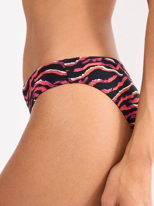 Summer Wild Slip Midi per bikini, Brown Dark Comb