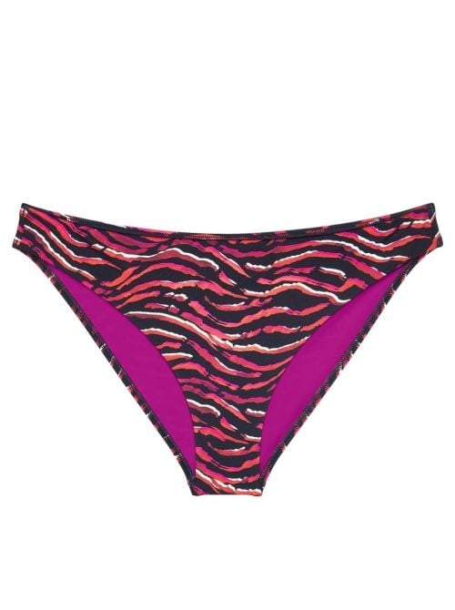 Summer Wild Slip Midi per bikini, Brown Dark Comb