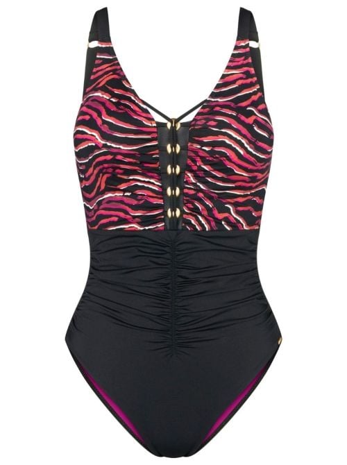 Summer Wild Costume intero, Brown Dark Comb