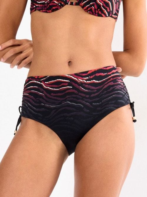 Summer Wild Slip Maxi per bikini, Brown Dark Comb