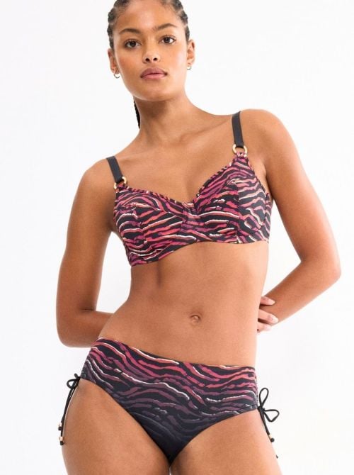 Summer Wild Reggiseno mare con ferretto, Brown DarkComb