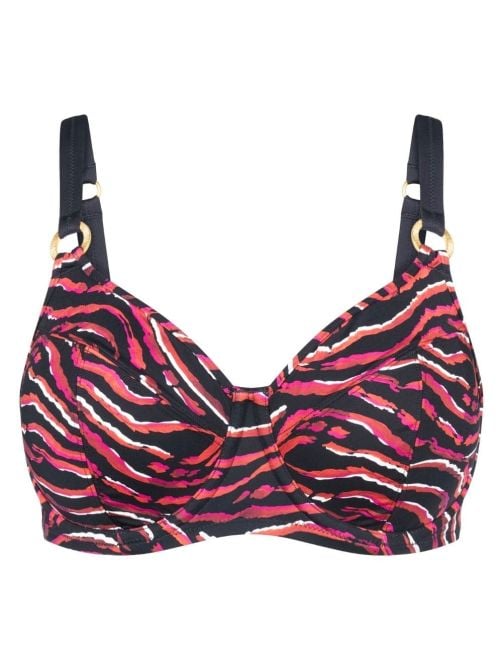 Summer Wild Reggiseno mare con ferretto, Brown DarkComb