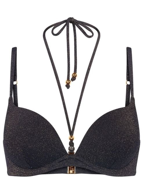 Summer Sunset Push Up per bikini, nero