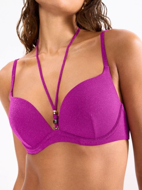 Summer Sunset Push Up per bikini, lampone