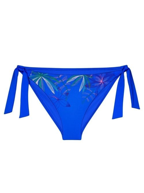 Summer Tropics Slip Tai per bikini, blue combination