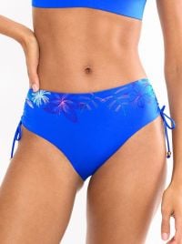 Summer Tropics Slip Midi per bikini, blue combination