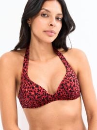 Midnight Swim  Push Up per bikini, brown combination